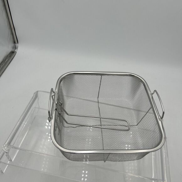 Copper Chef 9.5” Square Fry Basket Rack Accessory NEW - Picture 4 of 9